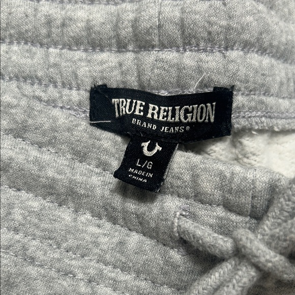 True Religion Heather Gray Joggers - Picture 3 of 7